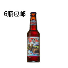 美国进口啤酒 大天空麋鹿的口水棕色爱尔啤酒 355ml  6瓶包邮