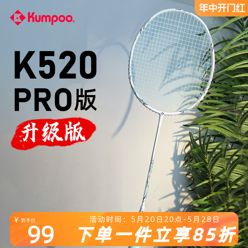 熏风K520pro羽毛球拍K520