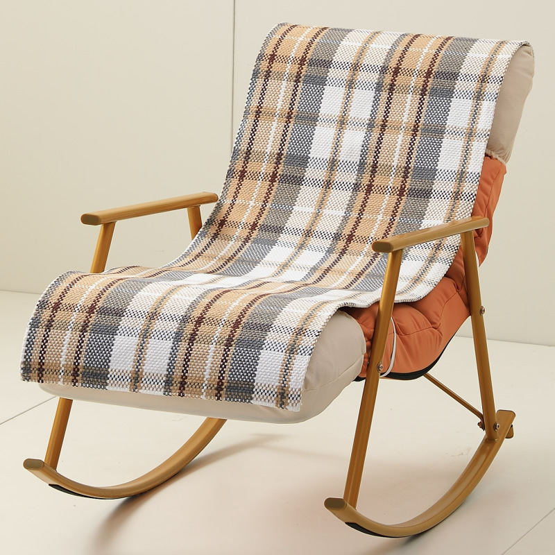 躺椅摇椅沙发盖布单人沙发垫棉麻垫座垫沙发椅坐垫套罩防滑椅子垫