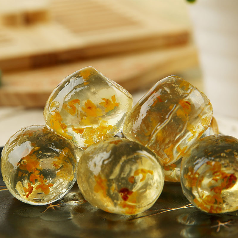 惠昌广西桂花软糖250g 桂花糖糖果可爱qq软糖零食