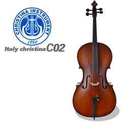 大提琴 Christina 大提琴 C02 哑光仿古大提琴手工 包邮送礼包