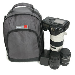单反相机摄影包佳能650D60D7D600D专业单肩斜跨防水包 数码相机包