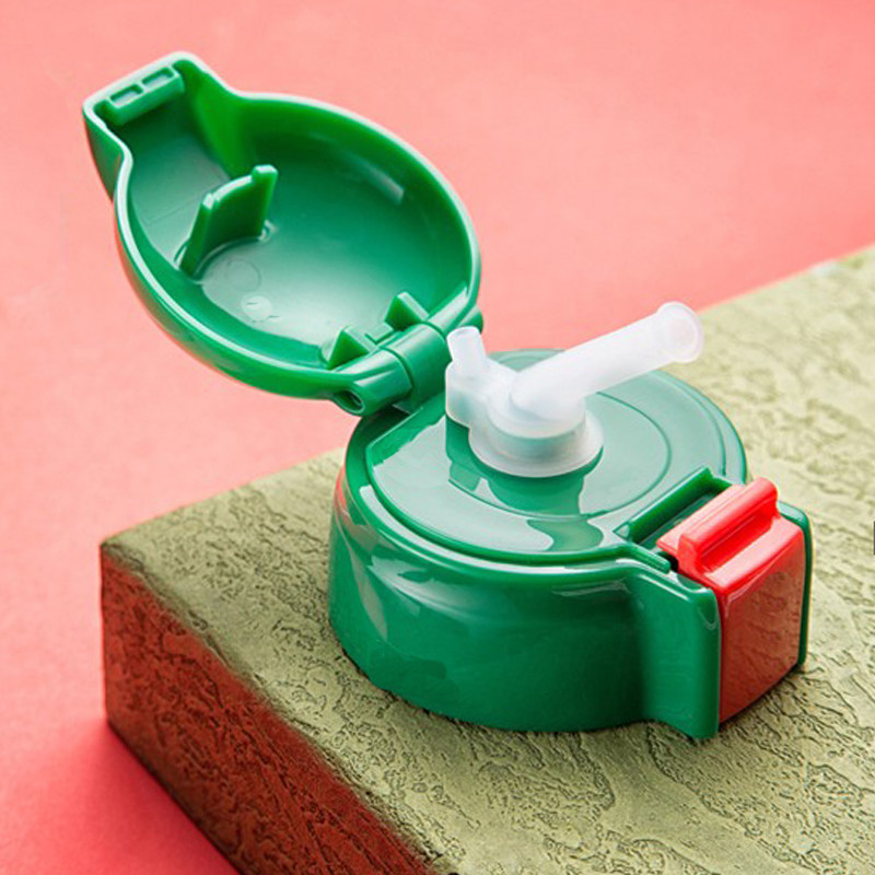 儿童吸嘴盖子水杯具孩饮水杯宝保温杯一杯三盖吸管盖直饮玻璃杯盖