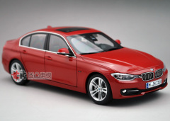 宝马335i F30 335 新3系佳迪原厂特价1:18金属红仿真合金汽车模型