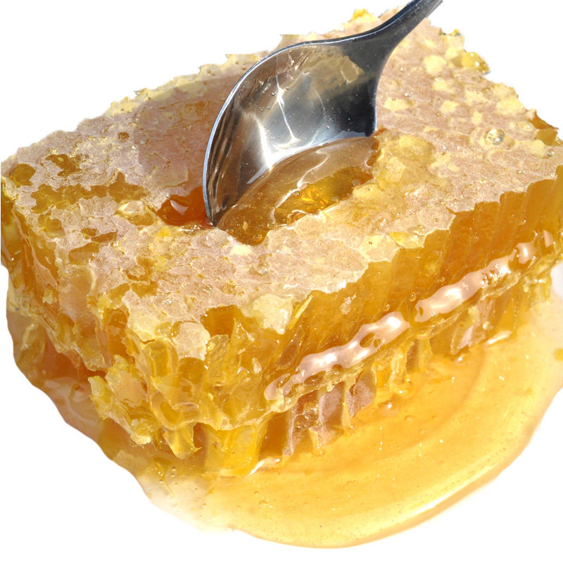 新疆黑蜂巢蜜 百花蜂巢 蜂蜜 天然蜂窝_5折现价79元