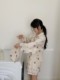 SHMLY韩国东大门2024夏装 可爱减龄米奇印花短袖睡衣套装家居服