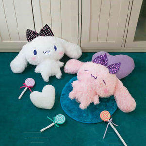 日本正版 sanrio cinnamon 大耳狗 蝴蝶结 玉桂狗 公仔 大号