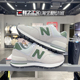 NEW BALANCE/NB低帮舒适百搭运动鞋男女同款米绿色跑步鞋ML574DUG