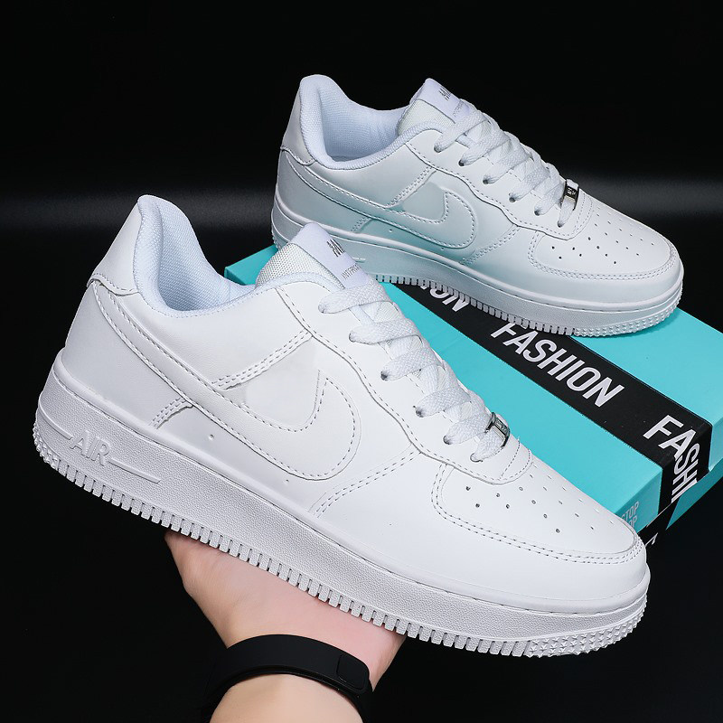 空军一号莆田大码aj低帮休闲板鞋夏季小白潮鞋男鞋子af1白鞋45码