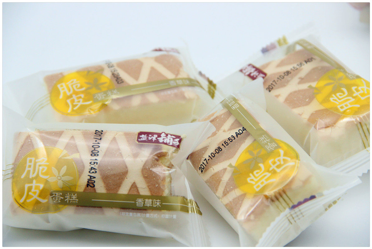 盐津铺子蒸蛋糕脆皮鸡蛋糕西式糕点500g零食早餐食品面包点心包邮