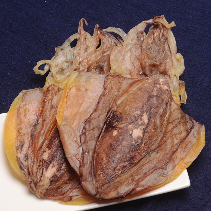 新晒干墨鱼干货250g目鱼干小墨鱼仔淡晒默鱼干乌贼海鲜干货非特级