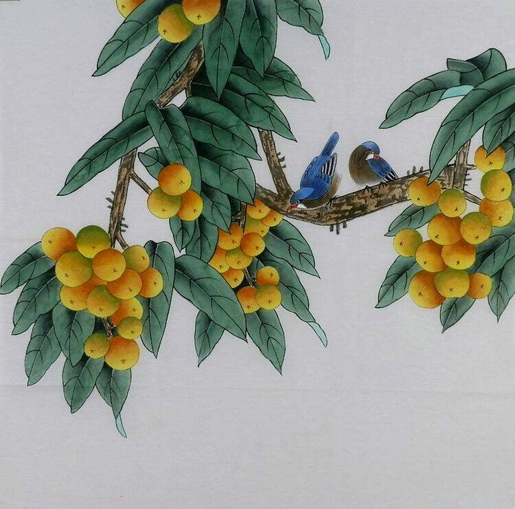 (今日9.7折)手绘字画客厅装饰画热销yi062169四尺斗方无款国画工笔画