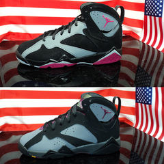 公司货 Air Jordan RETRO 7黑樱红波尔多 AJ7 442960/304774