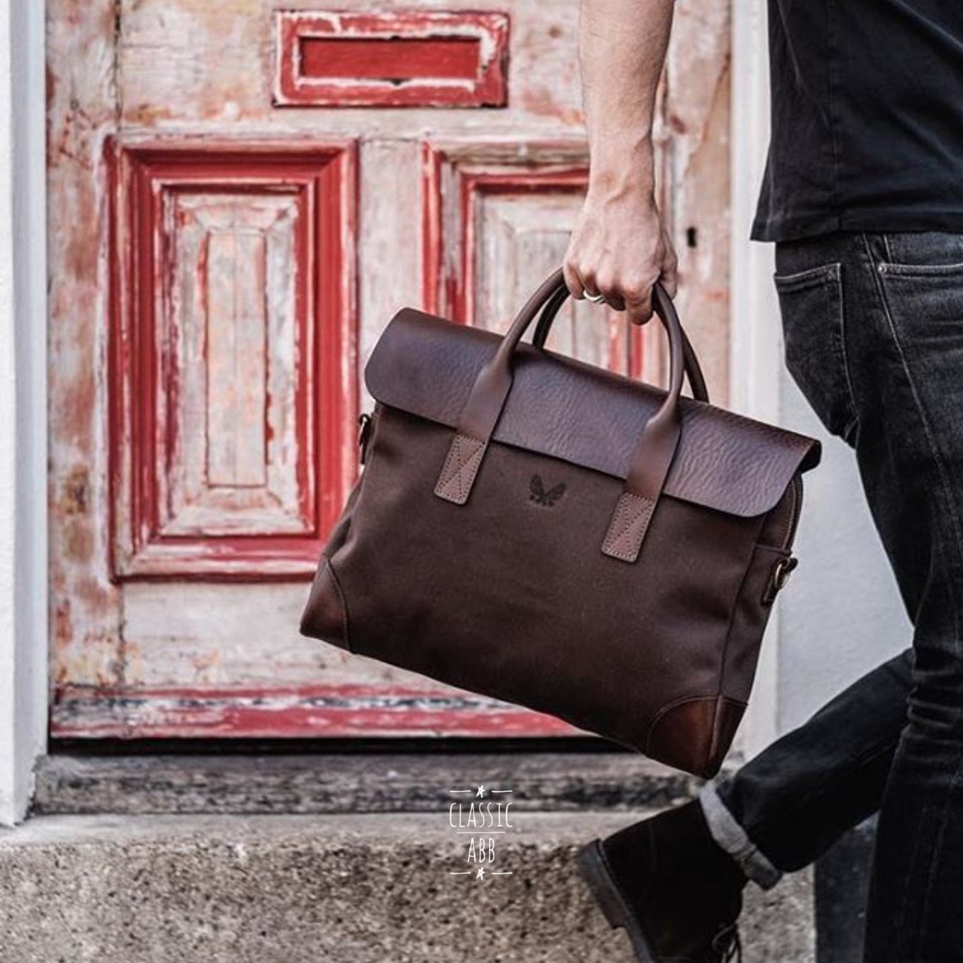 现货 英产bennett winch 手工 复古 绅士 电脑包 公文包  手提包