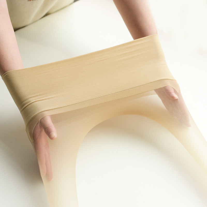 超薄丝袜0d无缝天鹅绒无缝连裤袜防脱丝任意剪脚尖透明宽高腰无痕