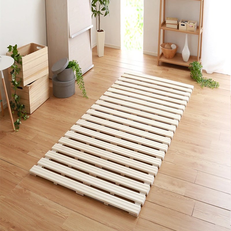 榻榻米防潮隔板红木床除湿气折叠床板实木透气排骨架防霉地铺床板