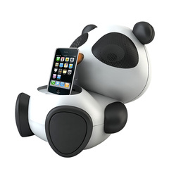 MOGIC/魔杰 Q31苹果iphone6Plus/5s/4音箱卡通熊猫电脑小音响礼物