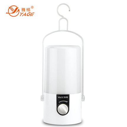雅格照明野營燈 充電式戶外露營燈 帳篷燈探照燈 床頭小夜燈 5534 - 20686847580