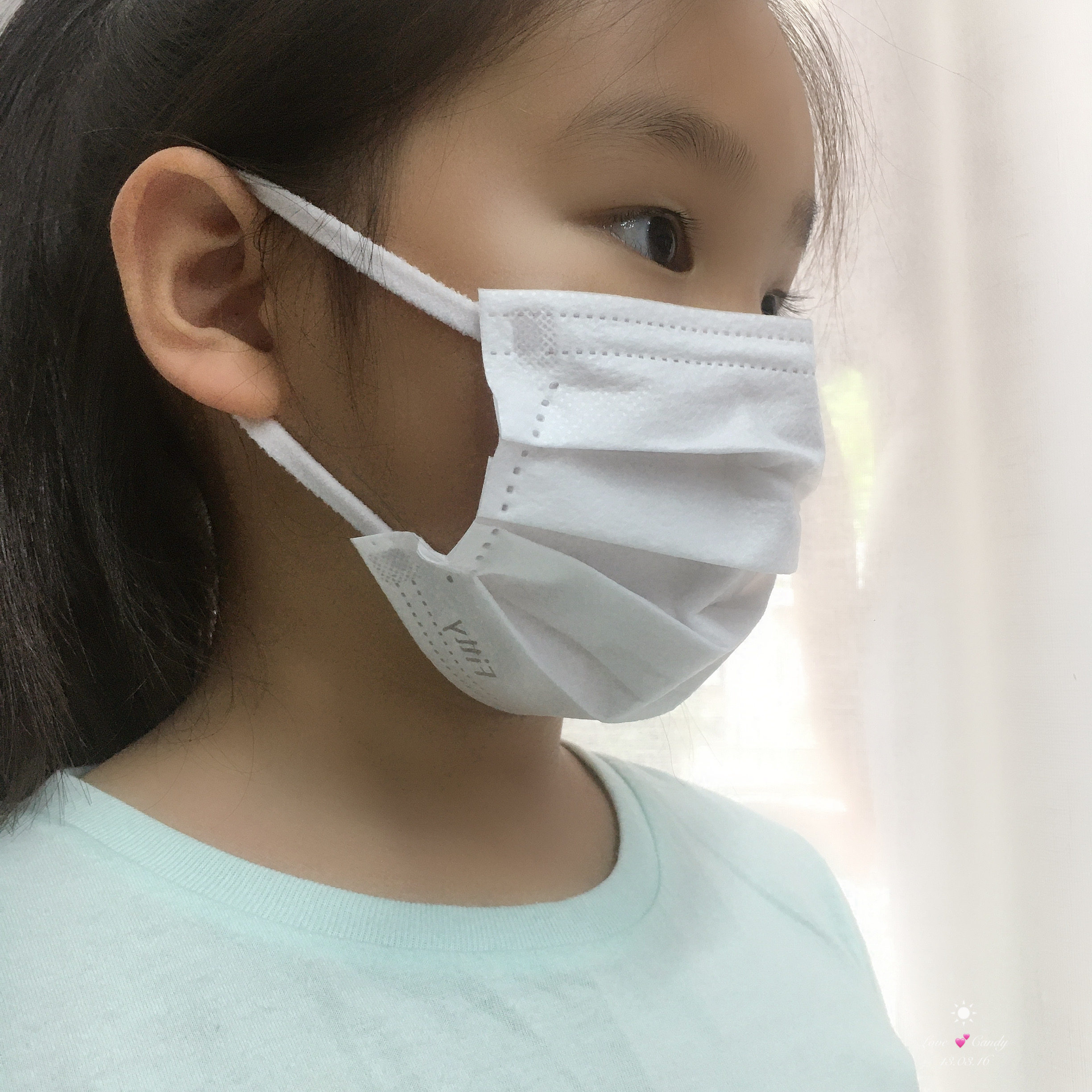 现货日本fitty菲蒂舒适透气儿童一次性防护口罩独立装30枚