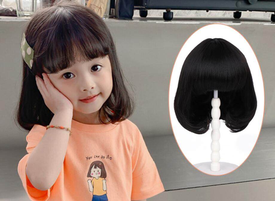 假发头饰公主宝宝bobo头造型发套