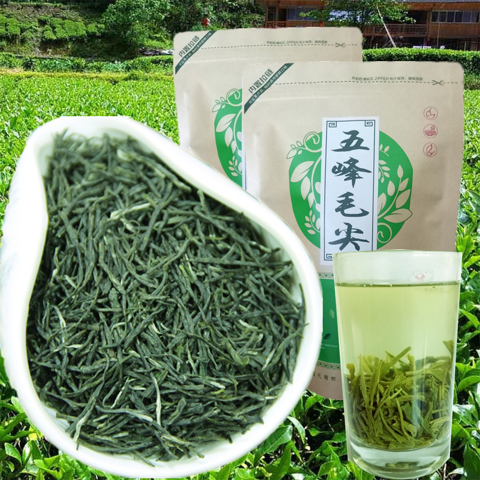 绿茶500克包邮 五峰毛尖 毛峰新茶 茶叶 味浓耐泡散装三峡绿茶