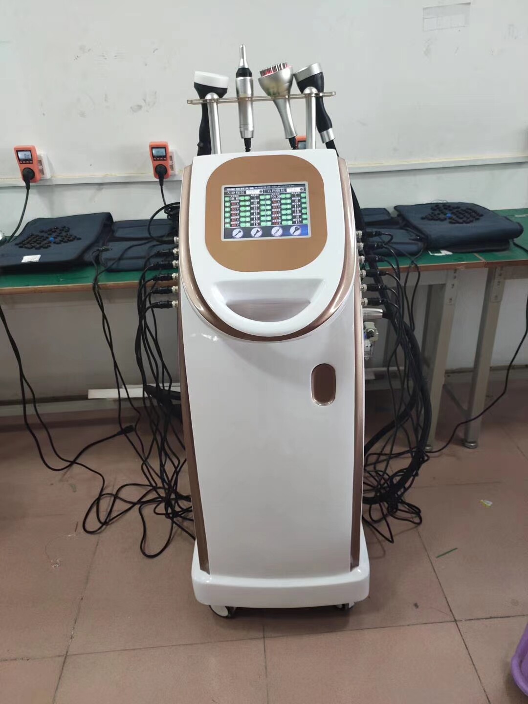 敷包减肥仪器美容院发热微电流腰带产后仪器腹包仪器美体机瘦身仪