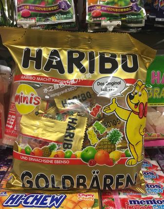 免税代购 德国进口Haribo哈瑞宝小熊水果混合软糖独立包装 250G在类目 零食/坚果/特产, 糖果零食/果冻/布丁, 糖果中 - 来自Buy2taobao.com提供专业的淘宝代购服务