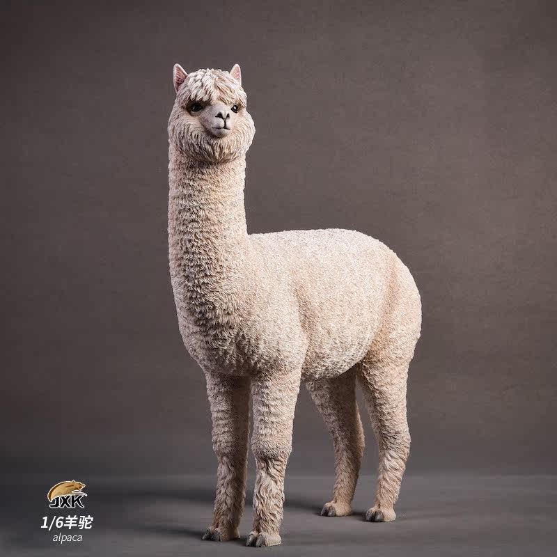 jxk 1/6仿真羊驼/草泥马 模