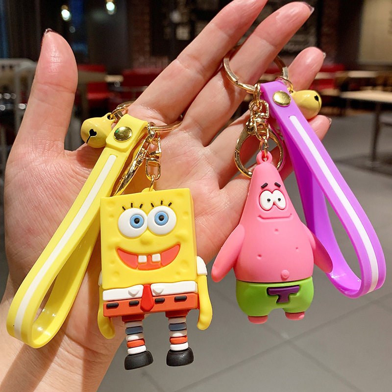 海绵宝宝钥匙扣