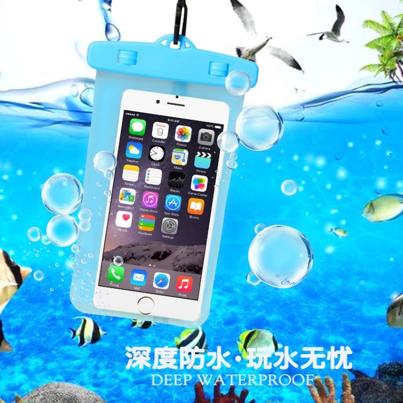 手机包防水套袋苹果华为小米OPPO等水下拍照触屏潜水游泳漂流通用