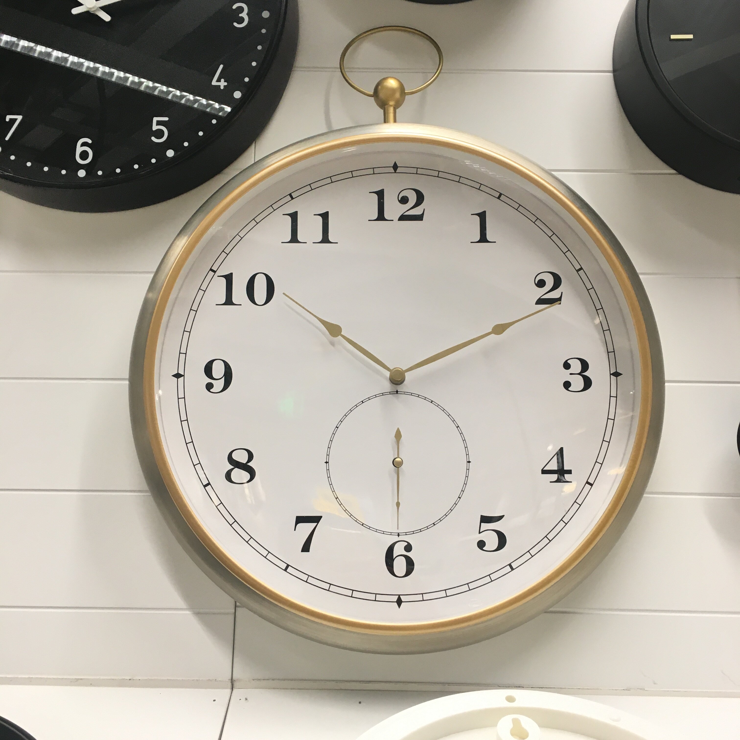 宜家莱维北京国内代购瓦斯塔套桌挂钟46cm台钟