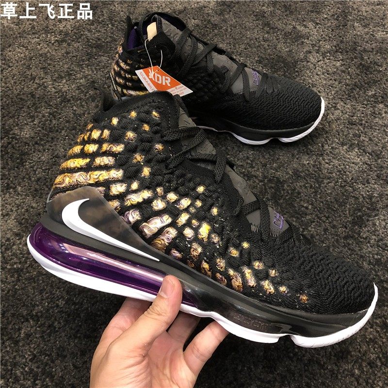 耐克nike lebron 17 詹姆斯17男子气垫实战篮球鞋 bq3178-600-004