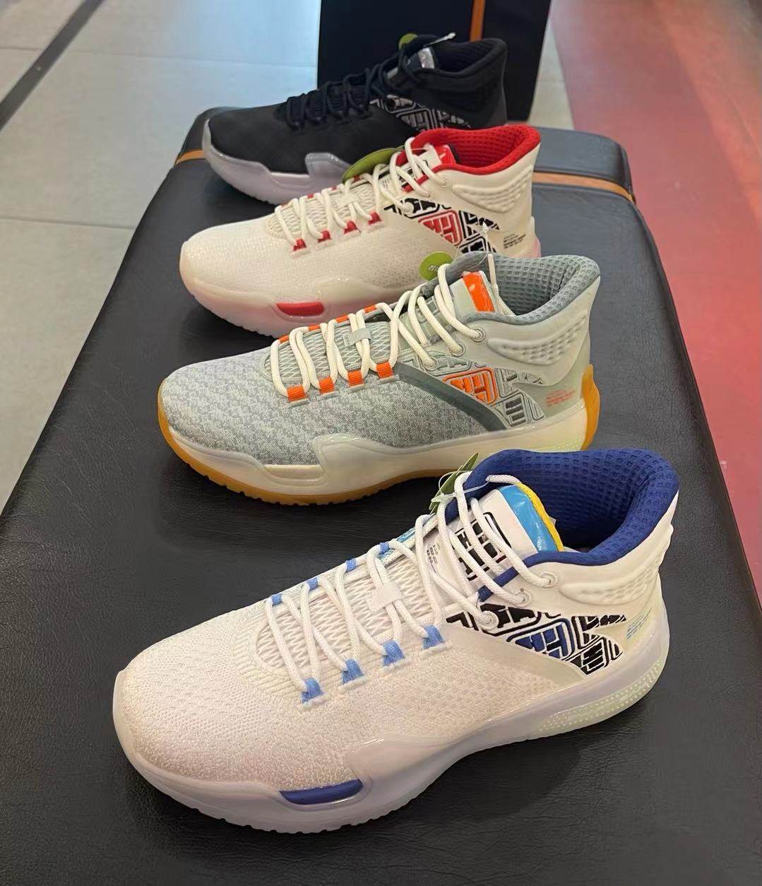 安踏篮球鞋男2021秋冬新款高帮运动鞋