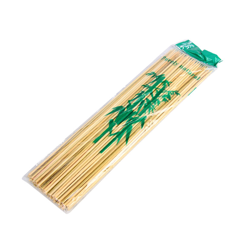 一次性烧烤用具户外木炭配件竹签竹烤针长30厘米烧烤签一包