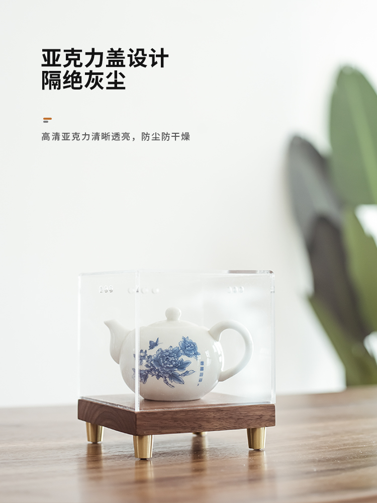 黑胡桃实木底座托摆件工艺品瓶佛像茶具长方圆形奇玉石头展示支架