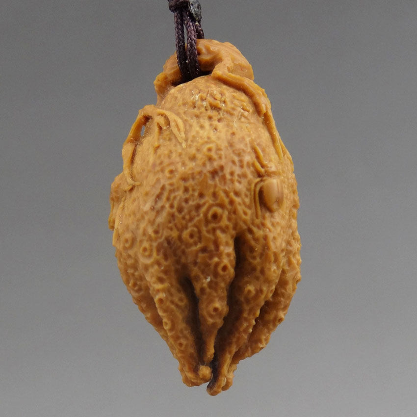 核雕名家秋元作品《佛手》