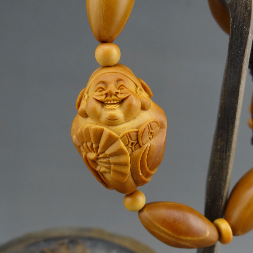 核雕名家小玲作品《财神》