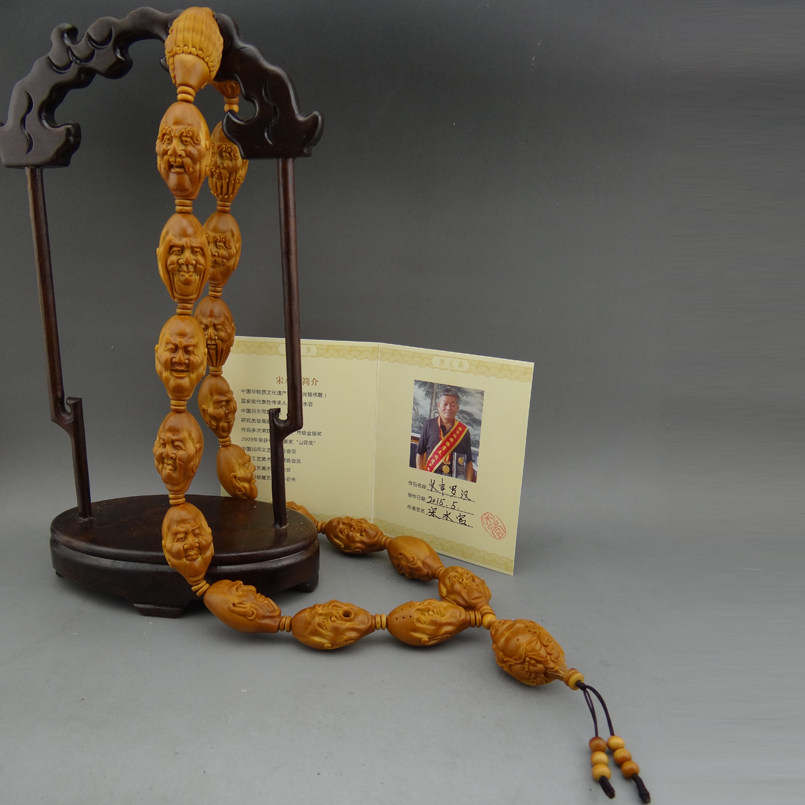 国家非遗继承人宋水官 《单面十八罗汉》,国家级大师,极品收藏