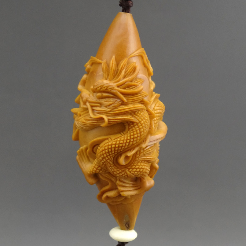 核雕名家金会青《单龙》