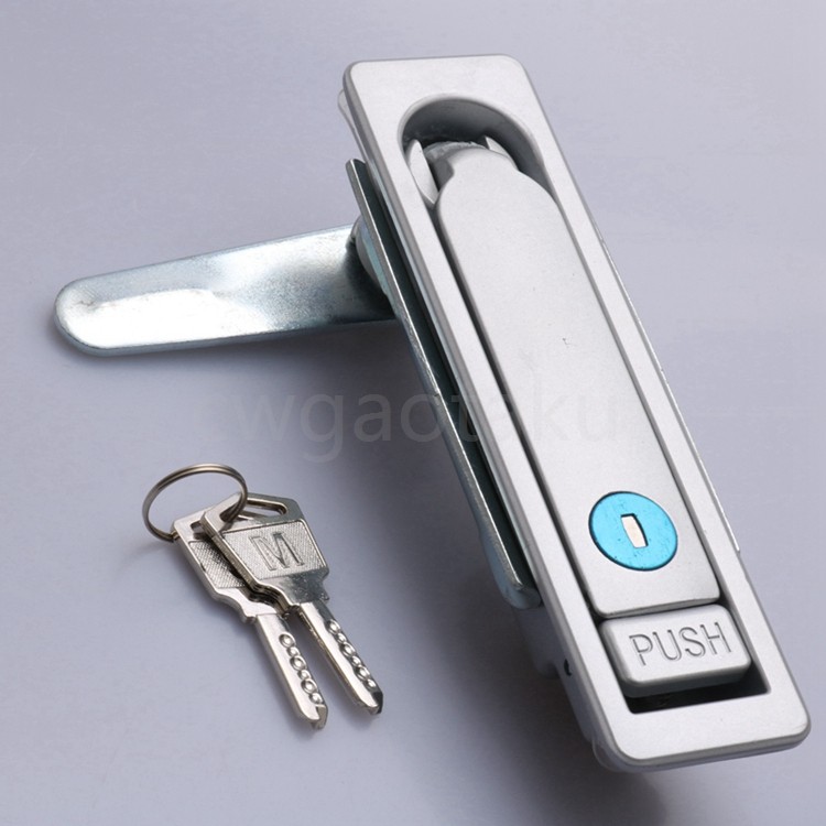 ms712-1-g平面锁电柜箱门锁开关柜配电柜锁ms712-2-3a 机箱机柜锁