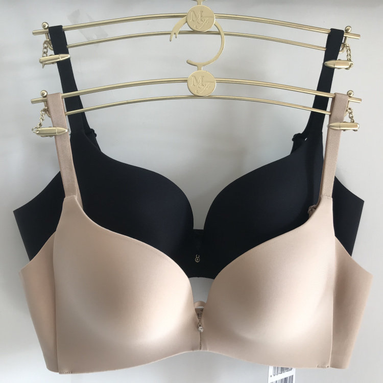 专柜正品伊维斯光面无痕软钢圈百搭薄款聚拢文胸女内衣10810850