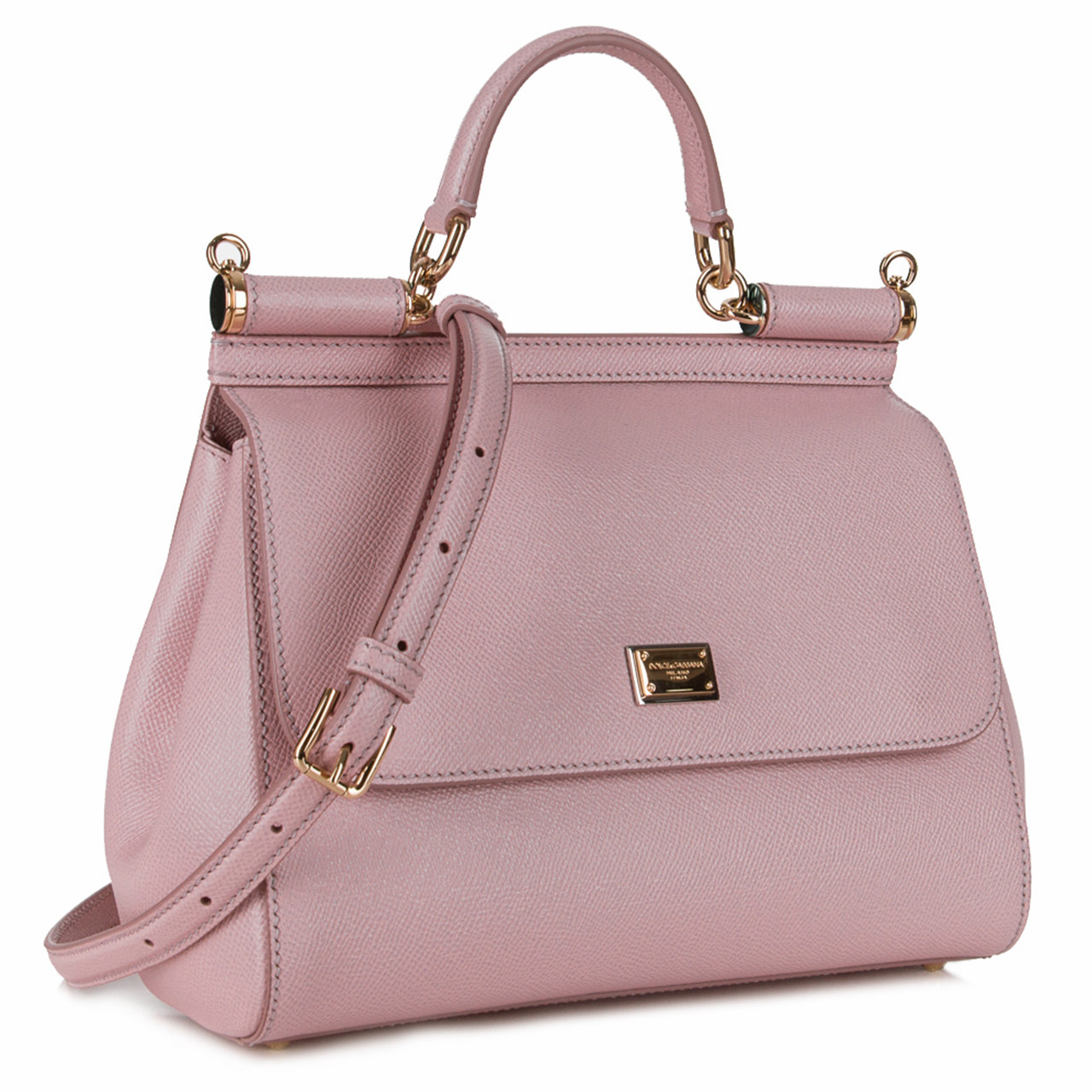 [9.9新]杜嘉班纳dg17款女士sicily中号手提包单肩包未使用*