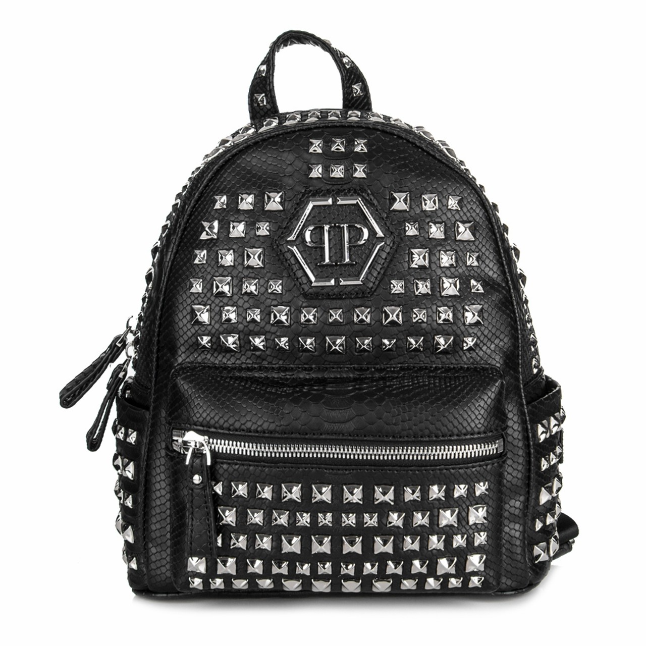 [9.9新][未使用]菲利普普莱因pp中性双肩包*