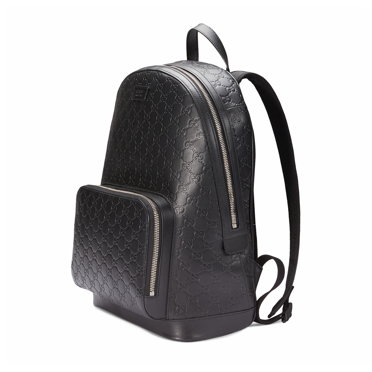 [9.9新][未使用]古奇gucci男士黑色双肩包