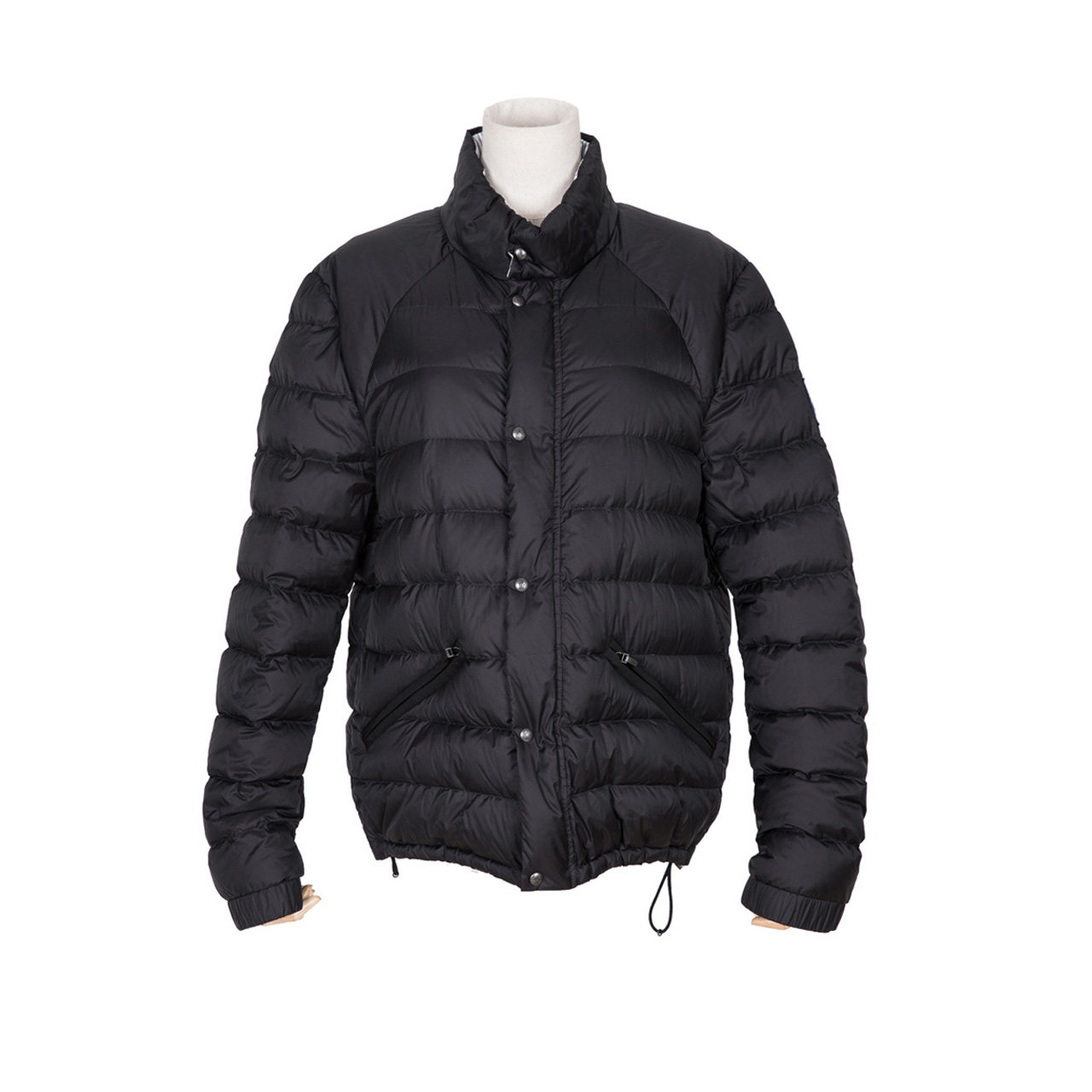 [9.9新]蒙克莱moncler3码男士薄款羽绒黑色16款未使用