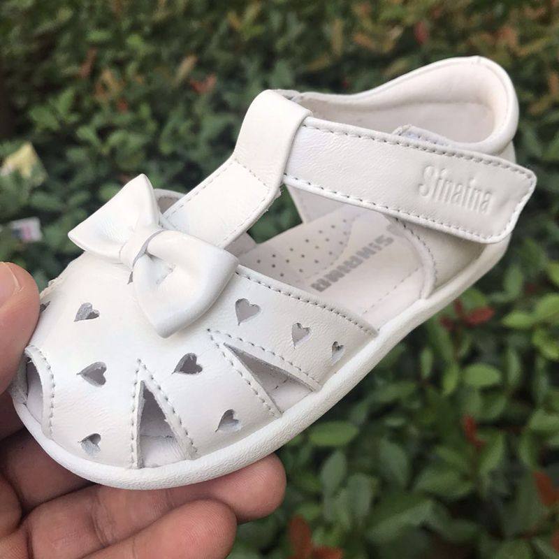 专柜正品斯乃纳童鞋夏款sp1822202r女童宝宝羊皮公主学步鞋皮凉鞋