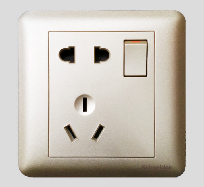 Schneider Cheong Scrub A3B15_2_10U_WG Dual control switch 10A250V socketin the Electronic/Electrician , Outlet , Power outlet category - from Buy2taobao.com to provide professional Taobao agent buy service