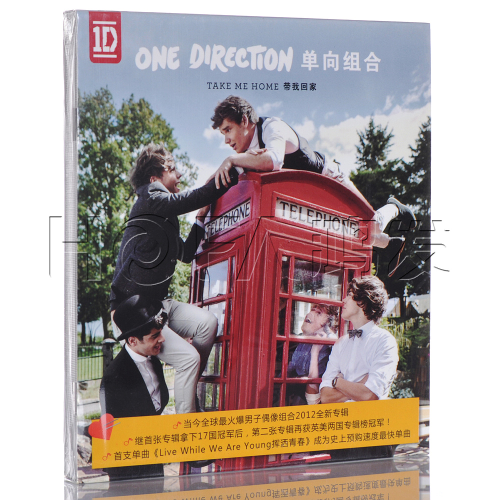 新索正版 One Direction 单向组合：Take Me Home 带我回家 CD