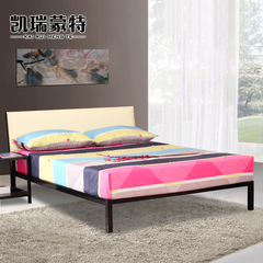 包邮双人床单人床 床 铁床 铁艺床 床头软包 厂家直销1.21.51.8米
