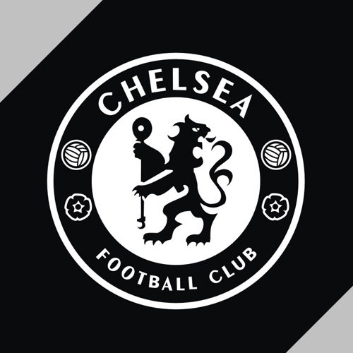 防雨水反光汽车贴纸车身装饰拉花球迷13051切尔西足球俱乐部会标